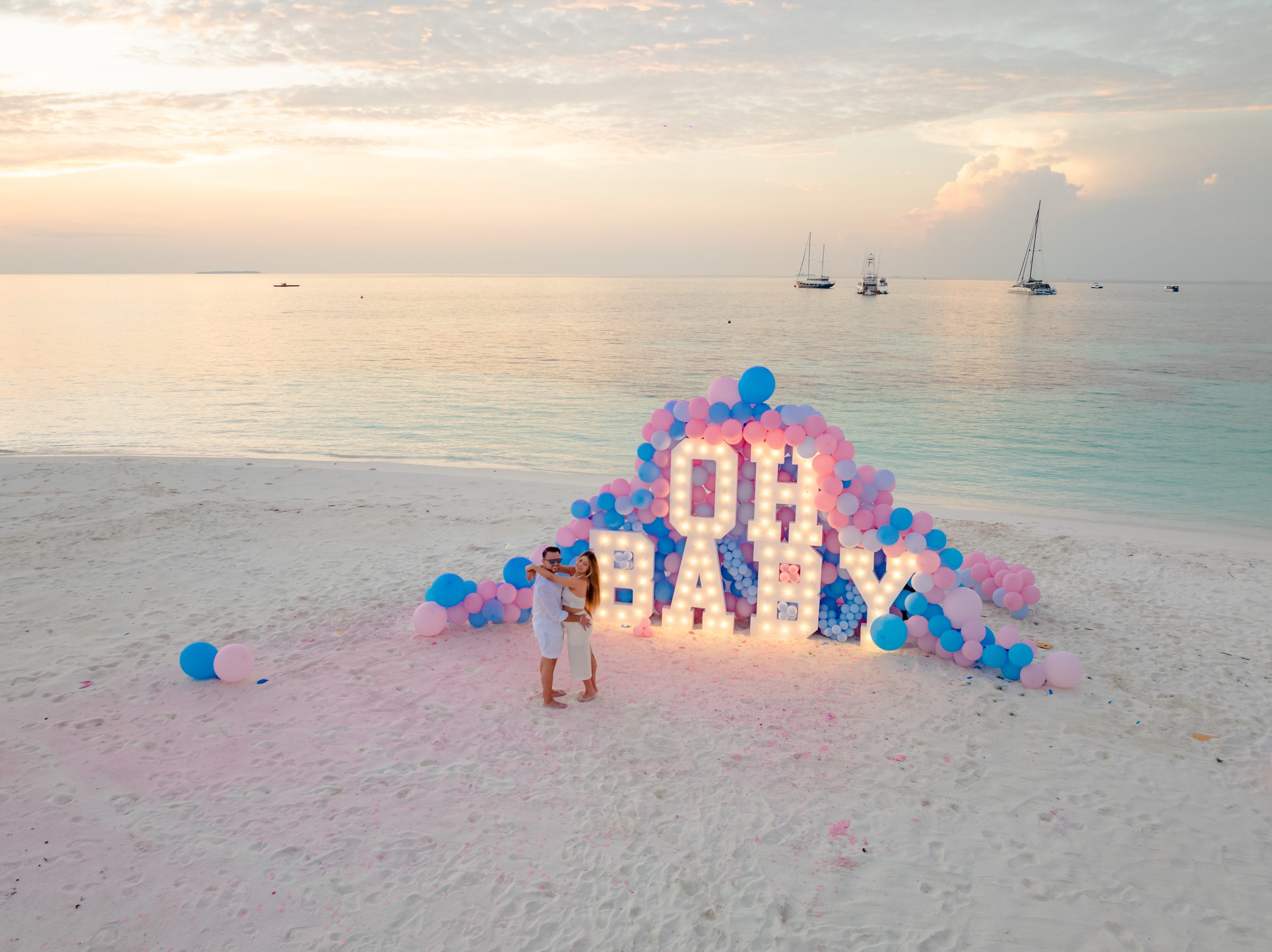 Gender Reveal — Anantara Kihavah