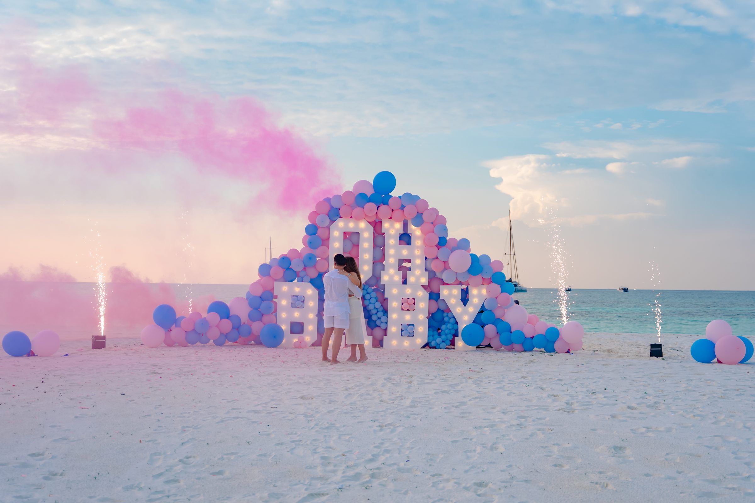 Gender Reveal — Anantara Kihavah — photo 3